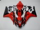 Rojo Negro Carenado & Plástico Moto Honda CBR 1000 RR 2006-2007 Rojo Negro Carenado & Plástico Moto Honda CBR 1000 RR 2006-2007