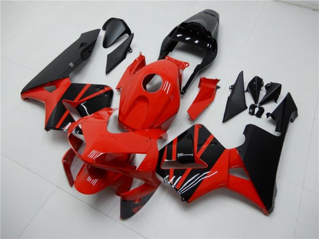 Rojo Negro Carrocería Motocicletas Honda CBR 600 RR 2003-2004 Rojo Negro Carrocería Motocicletas Honda CBR 600 RR 2003-2004