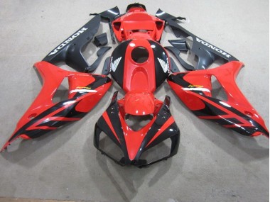 Rojo Negro Fireblade Carenado Moto Honda CBR 1000 RR 2006-2007