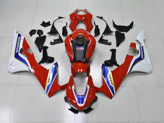 Rojo Negro HRC Carenado Moto Honda CBR 1000 RR 2017-2023 Rojo Negro HRC Carenado Moto Honda CBR 1000 RR 2017-2023