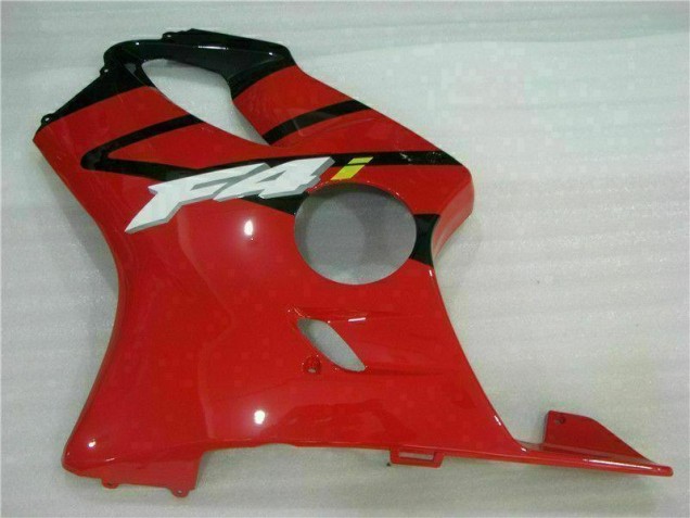Rojo Negro Inyección Kit Carenado Moto Honda CBR 600 F4i 2004-2007 Rojo Negro Inyección Kit Carenado Moto Honda CBR 600 F4i 2004-2007