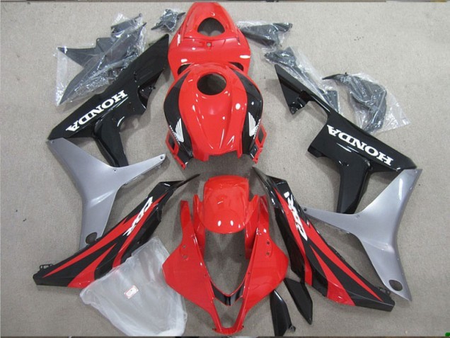 Rojo Negro Kit Carenado ABS Completo Honda CBR 600 RR 2007-2008 Rojo Negro Kit Carenado ABS Completo Honda CBR 600 RR 2007-2008