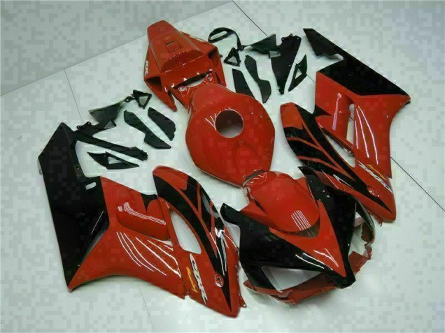 Rojo Negro Kit Carenado Inyección Honda CBR 1000 RR 2004-2005 Rojo Negro Kit Carenado Inyección Honda CBR 1000 RR 2004-2005