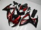 Rojo Negro Kit Carenado Inyección Suzuki GSXR 600 / 750 K6 2006-2007 Rojo Negro Kit Carenado Inyección Suzuki GSXR 600 / 750 K6 2006-2007