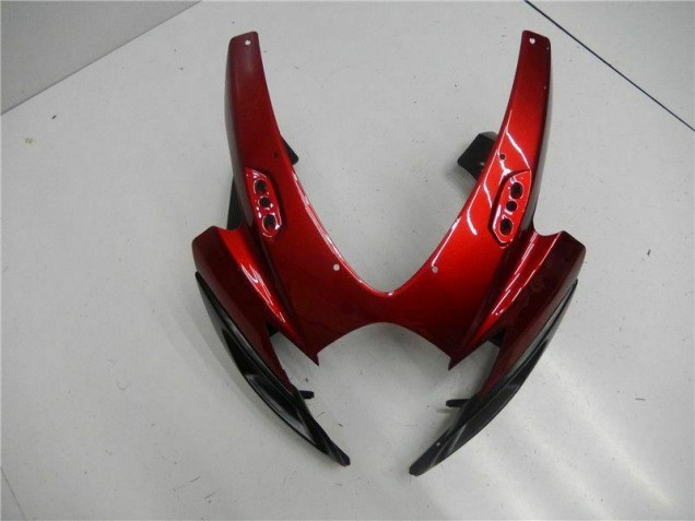 Rojo Negro Kit Carenado Inyección Suzuki GSXR 600 / 750 K6 2006-2007 Rojo Negro Kit Carenado Inyección Suzuki GSXR 600 / 750 K6 2006-2007