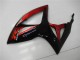 Rojo Negro Kit Carenado Inyección Suzuki GSXR 600 / 750 K6 2006-2007 Rojo Negro Kit Carenado Inyección Suzuki GSXR 600 / 750 K6 2006-2007