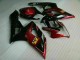 Rojo Negro Kit Carenado Moto Suzuki GSXR 1000 K5 2005-2006 Rojo Negro Kit Carenado Moto Suzuki GSXR 1000 K5 2005-2006