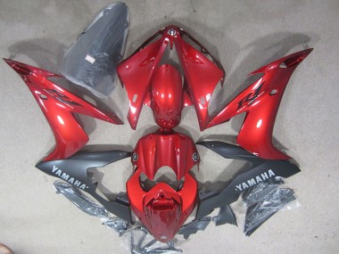 Rojo Negro Kit Carenado Moto Yamaha R1 2004-2006