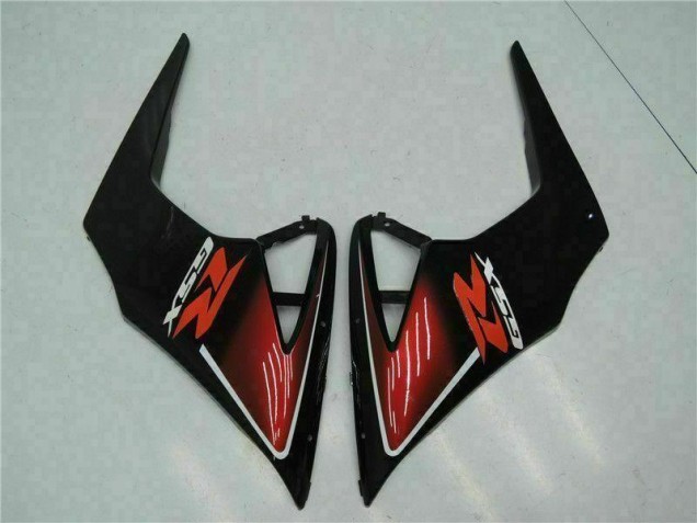 Rojo Negro Kit Completo Carenado Moto Suzuki GSXR 1000 K5 2005-2006 Rojo Negro Kit Completo Carenado Moto Suzuki GSXR 1000 K5 2005-2006