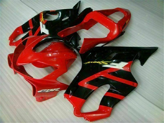 Rojo Negro Kits Carenado Moto Honda CBR 600 F4i 2001-2003 Rojo Negro Kits Carenado Moto Honda CBR 600 F4i 2001-2003