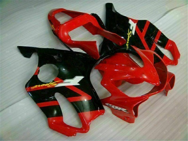 Rojo Negro Kits Carenado Moto Honda CBR 600 F4i 2001-2003 Rojo Negro Kits Carenado Moto Honda CBR 600 F4i 2001-2003