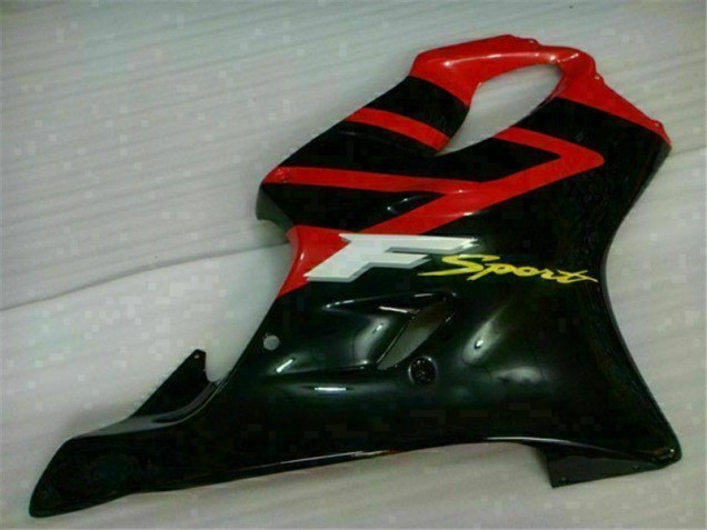 Rojo Negro Kits Carenado Moto Honda CBR 600 F4i 2001-2003 Rojo Negro Kits Carenado Moto Honda CBR 600 F4i 2001-2003