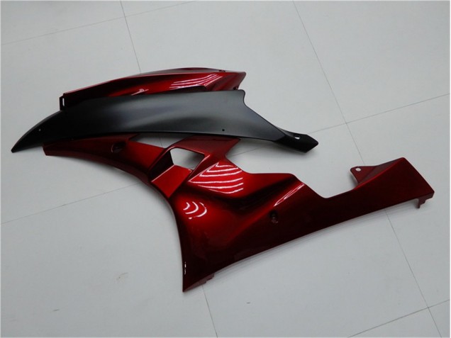 Rojo Negro Kits Carenado Moto Yamaha R6 2006-2007 Rojo Negro Kits Carenado Moto Yamaha R6 2006-2007