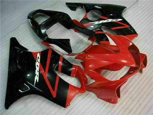 Rojo Negro Kits Completo Carenado Moto Honda CBR 600 F4i 2001-2003 Rojo Negro Kits Completo Carenado Moto Honda CBR 600 F4i 2001-2003