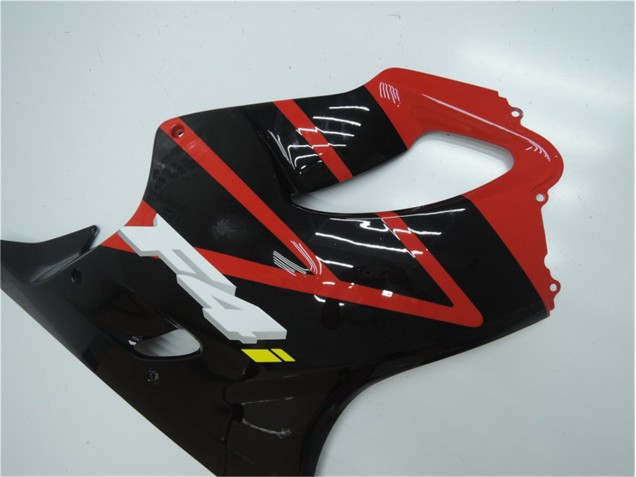 Rojo Negro Moto Plástica Honda CBR 600 F4i 2001-2003 Rojo Negro Moto Plástica Honda CBR 600 F4i 2001-2003