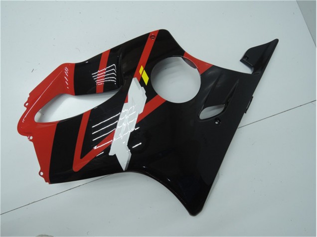 Rojo Negro Moto Plástica Honda CBR 600 F4i 2001-2003 Rojo Negro Moto Plástica Honda CBR 600 F4i 2001-2003