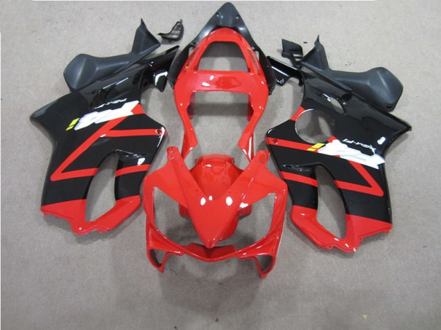 Rojo Negro Moto Plástico Honda CBR 600 F4i 2001-2003 Rojo Negro Moto Plástico Honda CBR 600 F4i 2001-2003