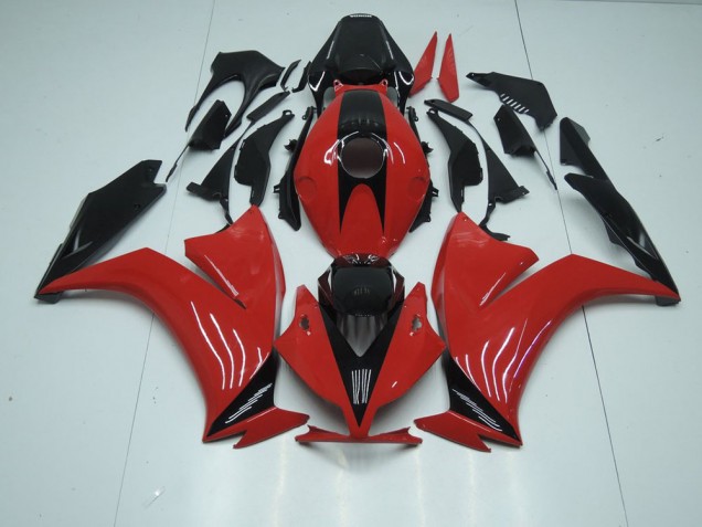 Rojo Negro con Sin Calcomanías Carenado Moto Honda CBR 1000 RR 2012-2016 Rojo Negro con Sin Calcomanías Carenado Moto Honda CBR 1000 RR 2012-2016