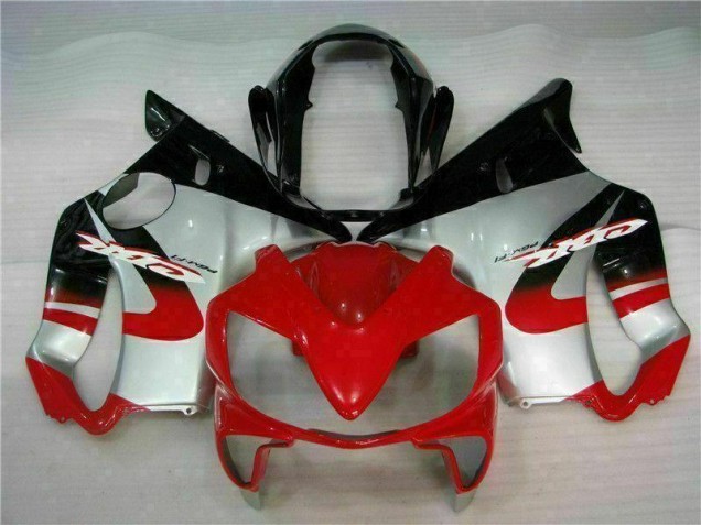 Rojo Plata ABS Carenado Motocicleta Honda CBR 600 F4i 2004-2007 Rojo Plata ABS Carenado Motocicleta Honda CBR 600 F4i 2004-2007