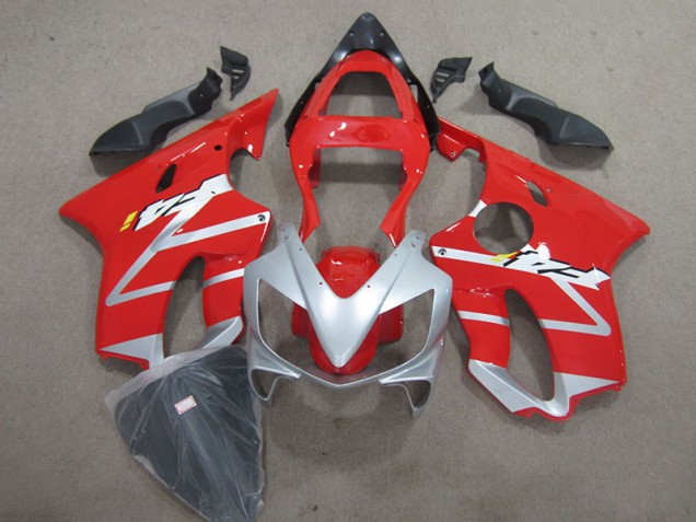 Rojo Plata ABS Kits Carenado Moto Honda CBR 600 F4i 2001-2003 Rojo Plata ABS Kits Carenado Moto Honda CBR 600 F4i 2001-2003