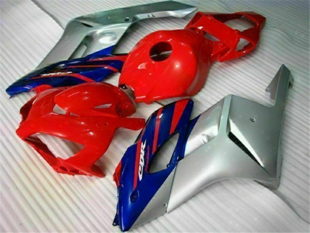 Rojo Plata Azul Carenado Moto Honda CBR 1000 RR 2004-2005 Rojo Plata Azul Carenado Moto Honda CBR 1000 RR 2004-2005