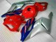 Rojo Plata Azul Carenado Moto Honda CBR 1000 RR 2004-2005 Rojo Plata Azul Carenado Moto Honda CBR 1000 RR 2004-2005
