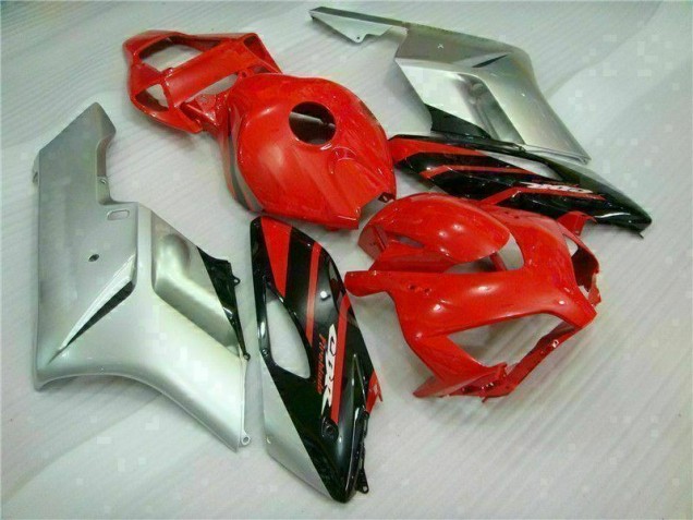 Rojo Plata Carenado Moto Honda CBR 1000 RR 2004-2005 Rojo Plata Carenado Moto Honda CBR 1000 RR 2004-2005