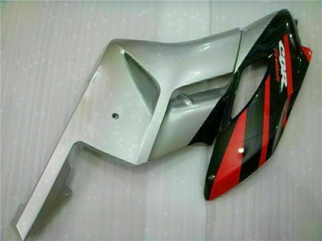 Rojo Plata Carenado Moto Honda CBR 1000 RR 2004-2005 Rojo Plata Carenado Moto Honda CBR 1000 RR 2004-2005