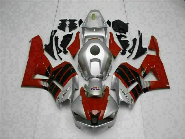 Rojo Plata Carenado Moto Honda CBR 600 RR 2013-2021 Rojo Plata Carenado Moto Honda CBR 600 RR 2013-2021