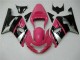 Rosa Negro Carenado Moto Suzuki GSXR 600 / 750 K1 K2 K3 2001-2003 Rosa Negro Carenado Moto Suzuki GSXR 600 / 750 K1 K2 K3 2001-2003