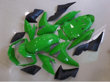 Verde ABS Kits Carenado Moto Kawasaki Z1000 2007-2009