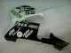 Verde Blanco Negro Carenado Moto Honda CBR 600 RR 2003-2004 Verde Blanco Negro Carenado Moto Honda CBR 600 RR 2003-2004