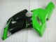 Verde Blanco Negro Carenado Moto Kawasaki ZX6R 2005-2006 Verde Blanco Negro Carenado Moto Kawasaki ZX6R 2005-2006