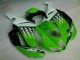 Verde Blanco Ninja Carenado Moto Kawasaki ZX6R 2007-2008 Verde Blanco Ninja Carenado Moto Kawasaki ZX6R 2007-2008