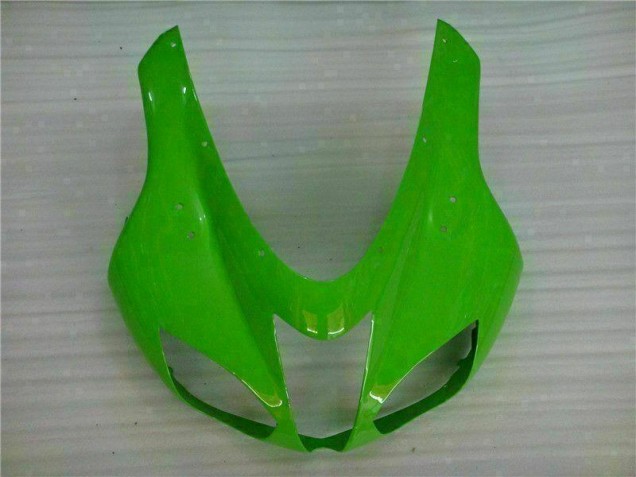 Verde Blanco Ninja Carenado Moto Kawasaki ZX6R 2007-2008 Verde Blanco Ninja Carenado Moto Kawasaki ZX6R 2007-2008
