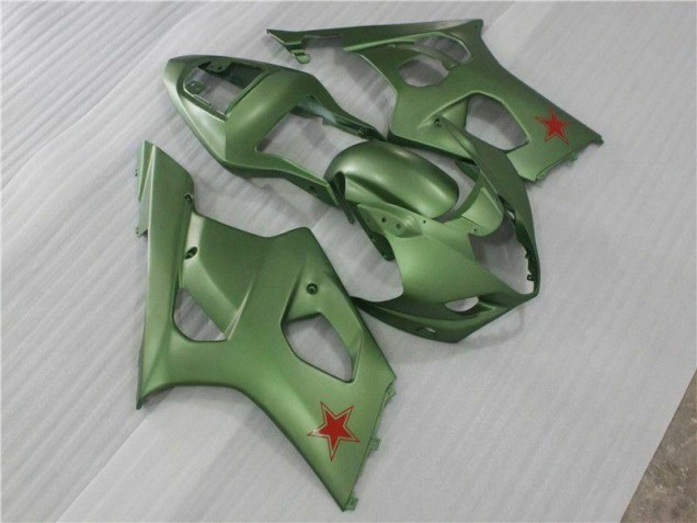 Verde Carenado Moto Suzuki GSXR 1000 K3 2003-2004 Verde Carenado Moto Suzuki GSXR 1000 K3 2003-2004