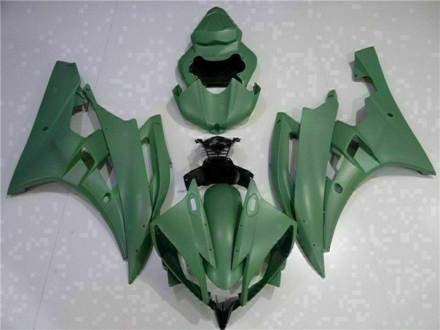 Verde Carenado Moto Yamaha R6 2006-2007 Verde Carenado Moto Yamaha R6 2006-2007