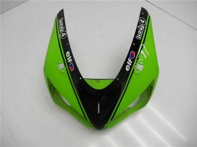 Verde Carenados Moto Kawasaki ZX6R 2005-2006 Verde Carenados Moto Kawasaki ZX6R 2005-2006