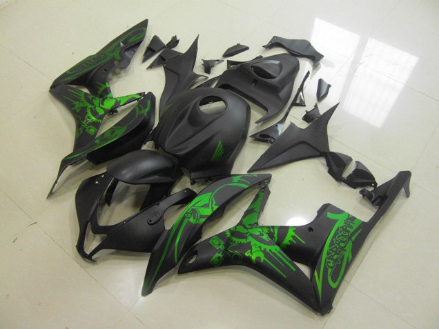 Verde Cráneo Carenado Moto Honda CBR 600 RR 2007-2008 Verde Cráneo Carenado Moto Honda CBR 600 RR 2007-2008