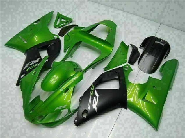 Verde Kit Carenado Moto Yamaha R1 2000-2001 Verde Kit Carenado Moto Yamaha R1 2000-2001