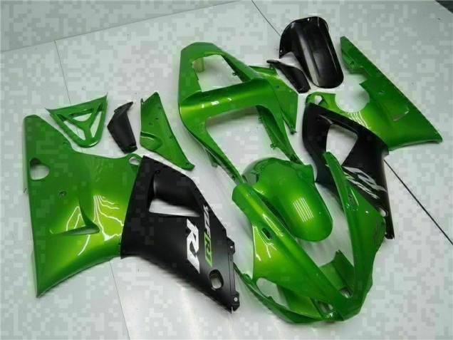 Verde Kit Carenado Moto Yamaha R1 2000-2001 Verde Kit Carenado Moto Yamaha R1 2000-2001