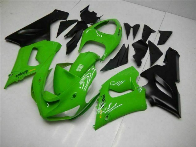 Verde Kits Carenado Moto Kawasaki ZX6R 2005-2006 Verde Kits Carenado Moto Kawasaki ZX6R 2005-2006