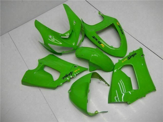 Verde Kits Carenado Moto Kawasaki ZX6R 2005-2006 Verde Kits Carenado Moto Kawasaki ZX6R 2005-2006
