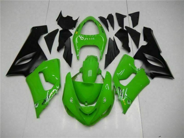 Verde Kits Carenado Moto Kawasaki ZX6R 2005-2006 Verde Kits Carenado Moto Kawasaki ZX6R 2005-2006