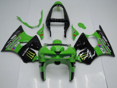 Verde Monster Carenado Moto Kawasaki ZX6R 1998-1999