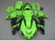 Verde Negro Carenado Moto Kawasaki ZX14R ZZR 1400 2006-2011 Verde Negro Carenado Moto Kawasaki ZX14R ZZR 1400 2006-2011
