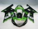 Verde Negro Carenado Moto Suzuki GSXR 600 / 750 K1 K2 K3 2001-2003 Verde Negro Carenado Moto Suzuki GSXR 600 / 750 K1 K2 K3 2001-2003