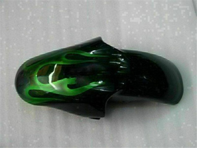 Verde Negro Carenado Moto Yamaha R6 1998-2002 Verde Negro Carenado Moto Yamaha R6 1998-2002