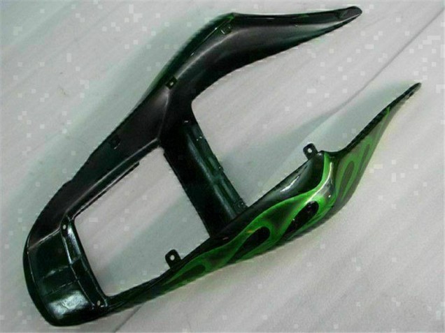 Verde Negro Carenado Moto Yamaha R6 1998-2002 Verde Negro Carenado Moto Yamaha R6 1998-2002