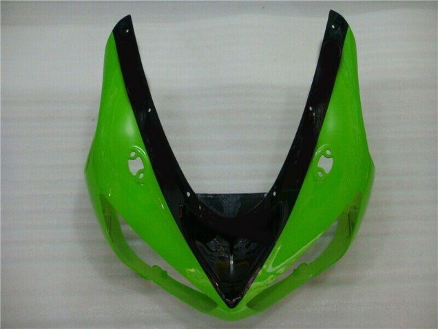 Verde Negro Inyección Kit Carenado Moto Kawasaki ZX6R 2005-2006 Verde Negro Inyección Kit Carenado Moto Kawasaki ZX6R 2005-2006